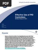 Effective Use of PID Controllers