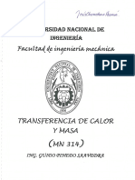 Transferencia de Calor y Masa - Examenes UNI