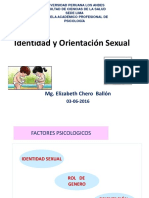 Identidad y Orientación Sexual