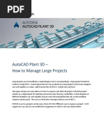 AutoCAD Plant 3D Large Projects PDF