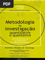 Alvarenga, E. Metodologia Cientifica.