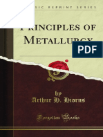 Principles of Metallurgy 9781440056994