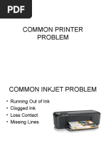 Common Printer Problem