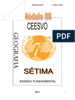 Apostila Ensino Fundamental CEESVO - Geografia - Módulo 08