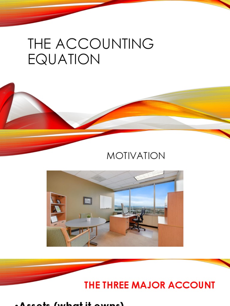The Accounting Equation | PDF | Equity (Finance) | Liability (Financial ...
