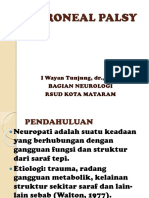 Dr. Tunjung - Peroneal Palsy