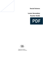 Teachers Guide Lower Secondary Social Science PDF