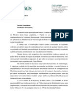 Projeto de LEi Da Prefeitura Sobre Uber e 99