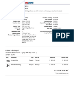 Cubao to Polangui Transport Ticket