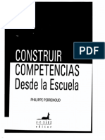 Construir Competencias Desde La Escuela