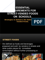 Essential Requirements For Street-Vended Foods On Schools