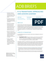 K 12 Transitions Approaches Lessons PDF