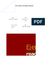 Taller Del 3o Modulo de Quimica Organica