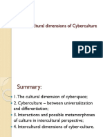 Intercultural Dimensions of Cyberculture