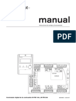 Instrucciones de Montaje y Funcionamiento: Controlador Digital de La Combustión W-FM 100 y W-FM 200