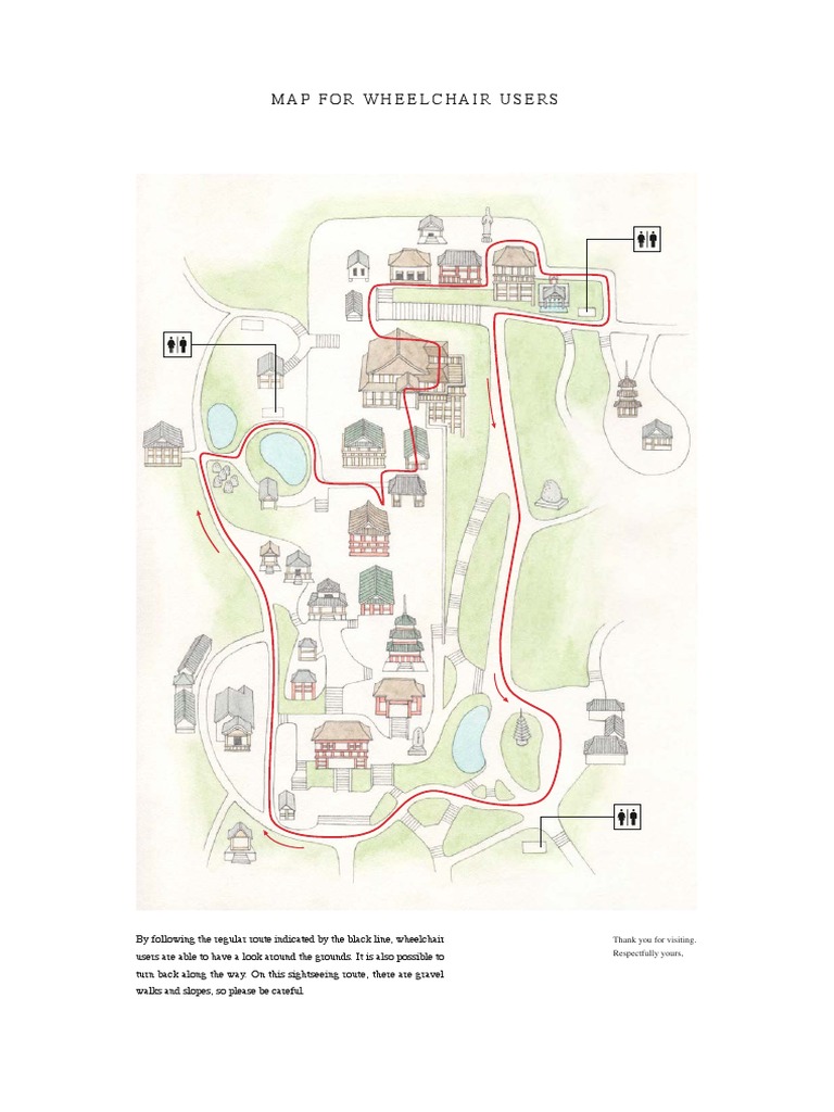Accessible Sightseeing Map for Wheelchairs | PDF | Poetry