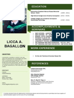 Licca A. Bagallon: Education