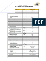 Especificación Técnica Celda de Transformación PDF