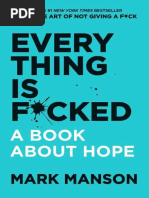 Everything Is Fucked By Mark Manson Pdf Feeling Thought