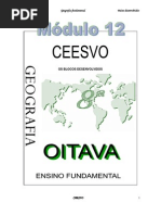 Apostila Ensino Fundamental  CEESVO - Geografia - Módulo 12