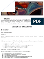 Formação em Psicologia Clínica e Saúde Mental