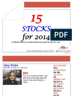 15 Stocks For 2014