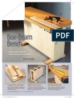 Box Beam Bench