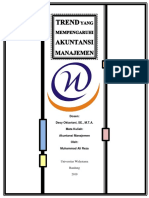 Trend Yang Mempengaruhi Akuntansi Manajemen