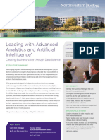 Leading With Advanced Analytics and Artificial Intelligence: Creating Business Value Through Data Science