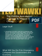Survive The Zombie Apocalypse Cheap