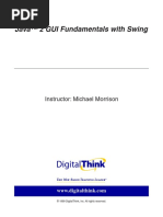 Java 2 Gui Fud Mentals With Swing