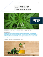 CBD Extraction and Purification Process