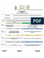 Department of Education Division of City Schools: List and Calendar of Lessons