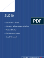 Martin Meidenbauer Verlag Vorschau 2/2010