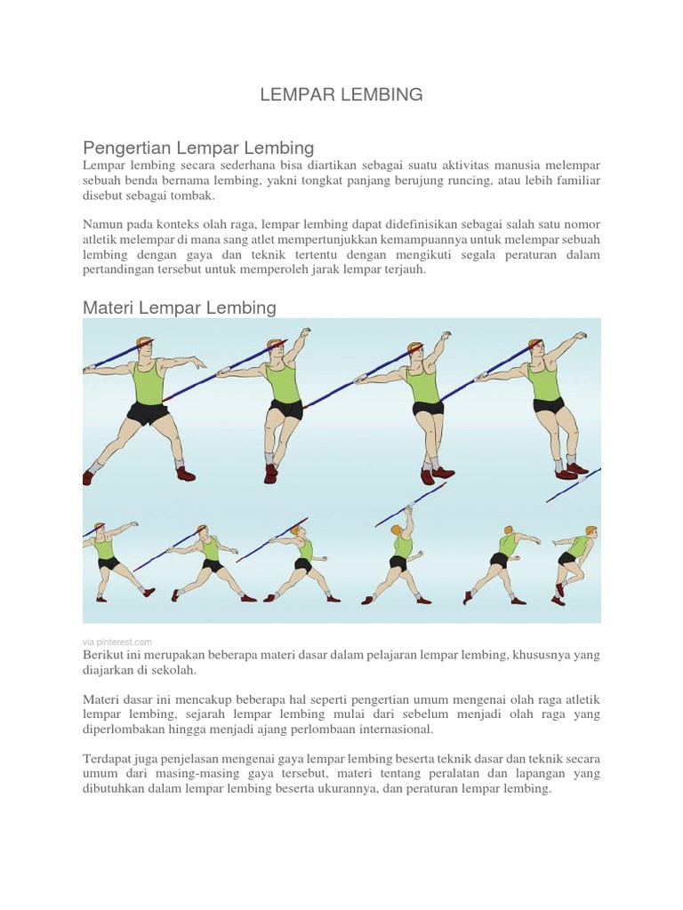 Lempar Lembing Pdf