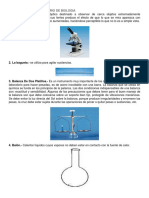50 Instrumentos de Laboratorio de Biolog