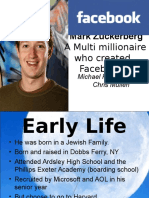 Mark Zuckerberg: A Multi Millionaire Who Created Facebook