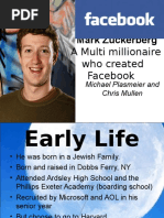 Mark Zuckerberg: A Multi Millionaire Who Created Facebook