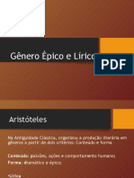 Gêneros Literários na Antiguidade: Épico, Lírico e Dramático