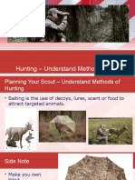 Survive The Zombie Apox. H8 Hunting – Understand Methods of Hunting