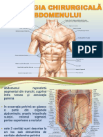 Semiologia Chirurgicala a Abdomenului