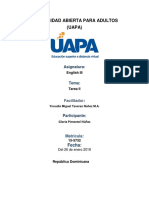 UAPA English III Tarea II