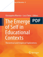 Giuseppina Marsico, Luca Tateo - The Emergence of Self in Educational Contexts - Theoretical (2018) PDF