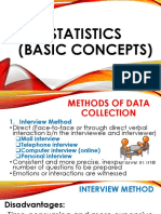Statistics (Basic Concepts)