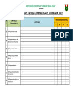 Matriz de Enfoques Transversales 2019