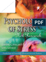 (Psychology of Emotions, Motivations and Actions) Leandro Cavalcanti (Ed.), Sofia Azevedo (Ed.) - Psychology of Stress_ New Research-Nova Science Publishers (2013)