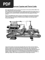 Diff BWN Turret and Capstan Lathe