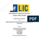 LIC India RFP Sample 