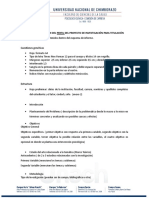 Guía de elaboración del Perfil del proyecto de investigación 