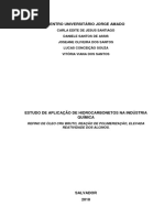 Estudo de Aplicação de Hidrocarbonetos na Indústria Química 